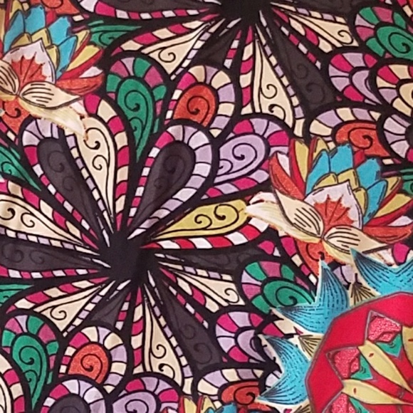 Colorful paisley leggings - Picture 3 of 3